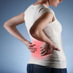 women back pain